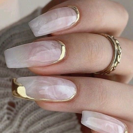 Marble Gelish Polish